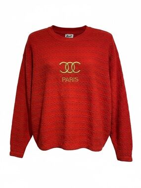 Paris vintage 80s top